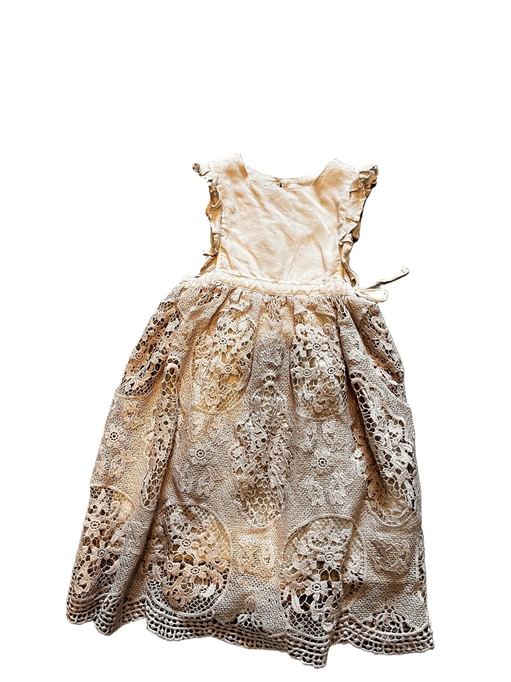 Mardi Amber cotton lace boho dress